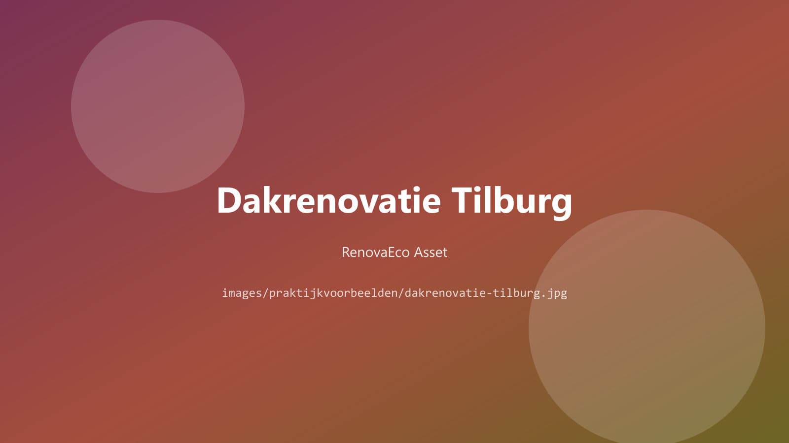 Cellulose inblaas dakrenovatie Tilburg